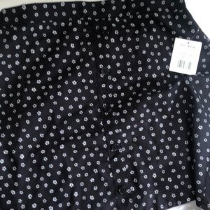 Black Floral coquette skirt<3